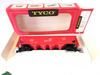 Tyco T344B:249 Burlington Route (C.B.&Q) Hopper Car HO Red Boxed E2