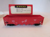 Tyco T344B:249 Burlington Route (C.B.&Q) Hopper Car HO Red Boxed E2