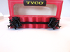 Tyco T344B:249 Burlington Route (C.B.&Q) Hopper Car HO Red Boxed E2