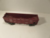 LIONEL POST-WAR TRAINS 6456 LEHIGH VALLEY HOPPER CAR- BURGUNDY- 027-FAIR - H11