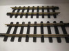 NEW BRIGHT BRASS RAIL STRAIGHT TRACKS (2) - 10 X 2" - EXC - M38