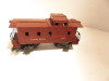 LIONEL POST-WAR TRAINS TWO CABOOSES- 6017 / 6037 - FAIR- 027 - M13