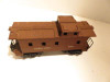 LIONEL POST-WAR TRAINS TWO CABOOSES- 6017 / 6037 - FAIR- 027 - M13