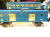 MTH TRAINS - BLUE COMET TINPLATE 1062-1 #263E STEAM LOCO & 4  CAR SET- W16