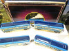 MTH TRAINS - BLUE COMET TINPLATE 1062-1 #263E STEAM LOCO & 4  CAR SET- W16