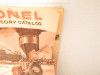LIONEL POST-WAR  - 1959 BLACK AND WHITE ADVANCE ACCESSORY CATALOG- FAIR -W23