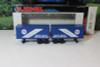 LIONEL - 16314 WABASH FLAT CAR W/TRAILERS  - 0/027 - NEW- H1C1