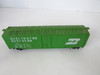 HO Burlington Northern 100024 50'  Box Car Green missing brake wheel E4