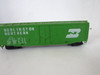 HO Burlington Northern 100024 50'  Box Car Green missing brake wheel E4