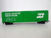 HO Tyco Burlington Northern 100024 Boxcar Neon Green  E4