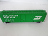 HO Tyco Burlington Northern 100024 Boxcar Neon Green  E4