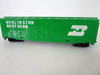 HO Tyco Burlington Northern 100024 Boxcar Neon Green  E4