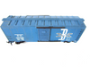 HO Tyco Boston & Maine Blue Boxcar #77711 Blue Sliding Doors  E4