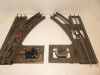 LIONEL STANDARD GAUGE - PAIR OF 210 MANUAL SWITCH TRACKS- BOTTOM PLATE - HB16