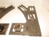 LIONEL STANDARD GAUGE - PAIR OF 210 MANUAL SWITCH TRACKS- BOTTOM PLATE - HB16