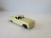 Vtg Diecast Metal Tootsietoy Vehicle Cream Color 1955 Thunderbird 3"L  H2