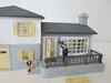 Bachmann Plasticville HO Scale Model Kit Split Level Ranch Grey Yellow PR
