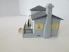 Bachmann Plasticville HO Scale Model Kit Split Level Ranch Grey Yellow PR