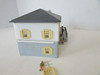 Bachmann Plasticville HO Scale Model Kit Split Level Ranch Grey Yellow PR