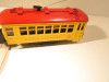 LIONEL TRAINS - POST-WAR #60 MOTORIZED TROLLEY- RUNS FINE- LOOSE ROOF-S31F