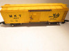 AMERICAN FLYER POST-WAR  'S' GAUGE ORIGINAL 637 MKT BOXCAR - FAIR - M63