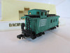 Bachmann N Scale Model RR Penn Central Cupola Caboose 478290  Green  E5