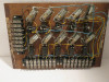 CUSTOM MADE SWITCH PANEL- TEN SWITCHES- FOR 0/027 TRAINS- EXC.- B2R