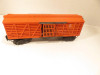 LIONEL POST-WAR 3656 OPERATING CATTLE CAR ONLY 0/027 -EXC WORKS - S31T