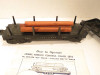 LIONEL POST-WAR TRAINS- 3461 DIECAST LOG DUMP CAR - 0/027 - VG - S31W