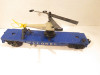 LIONEL TRAINS POST-WAR 3419  OPER. HELICOPTER CAR (REPL) - EXC. -M58