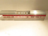 LIONEL PART - ALUMINUM VISTA DOME CAR SHELL-  RED PAINT - FAIR- W22