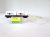 Model Power N Scale Trains 4002 50' Flat Car ATSF 933253 w/Containers Brown E5