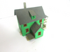 Vtg HO Scale Building Kit Tyco Aunt Millies House built-up  PR