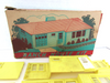 Vtg Bachmann RH-1 Ranch House Yellow Boxed snap kit HO Scale as is  PR