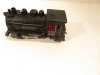 HO TRAINS VINTAGE ATSF DOCKSIDER STEAM LOCO- 0-4-0 - NOT RUNNING- S315