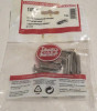 G SCALE - LGB 14001 PACKAGE OF 10 METAL RAIL JOINERS- NEW- SR31