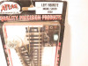ATLAS HO TRACK- #850 NICKEL SILVER LEFT HAND REMOTE SWITCH TRACK- NEW- H24