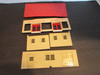 Vtg Bachmann Plasticville 5 and 10 Store O Scale Complete Red Roof PR