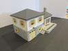 Bachmann Plasticville O #1953 2 Story Split Level House Cream Grey built up  PR