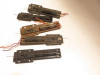 HO TRAINS - FIVE SWITCH MACHINES- NOT TESTED- PARTS-  SR155