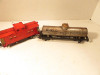 AMERICAN FLYER POST-WAR  'S' GAUGE ORIGINAL 630 CAB./ 625 TANK CAR- FAIR- S31D