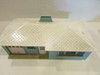Bachmann Plasticville O/S  Scale Green with White Roof Ranch House PR