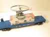 MTH TRAINS - RAILKING 30-7940 NASA OPER. HELICOPTER CAR -EXC - M65