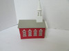Bachmann Plasticville 1803 O/S Scale Colonial Church Red  Complete  PR
