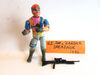 GI Joe Action Figure Dreadnok Zandar  3.75"  1986 Original  L9z