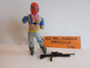 GI Joe Action Figure Dreadnok Zandar  3.75"  1986 Original  L9z