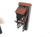 Plasticville HO Coaling Station Dark Grey Brown  Built up Incomplete PR