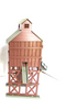 Plasticville HO Coaling Station Brown w/grey Roof  Built up Incomplete PR