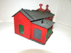 Vtg Life Like Engine House Building Built HO Scale As is  PR