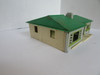Vtg O Scale Plasticville House Green Roof Built Up Bldg   PR